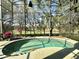 Beautiful pool with lots of privacy, a screened enclosure and lush landscaping at 2014 Applegate Dr, Ocoee, FL 34761