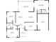 Detailed floor plan of a single-Gathering home showing room dimensions, layout, including a screened porch and primary bedroom at 2240 Archer Blvd, Orlando, FL 32833