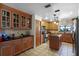 Spacious kitchen with ample cabinet space, modern appliances, and a central island at 257 Donegal Ct, Altamonte Springs, FL 32714