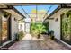 Bright, airy patio with tile flooring, outdoor lights, and vibrant plants at 257 Donegal Ct, Altamonte Springs, FL 32714