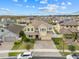 A birds-eye view of an attractive two-story house in a suburban neighborhood at 3087 Somerset Park Dr, Orlando, FL 32824