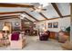 Inviting living room with cozy fireplace, wood accents, and comfortable seating arrangements at 420 Wild Oak Cir, Longwood, FL 32779