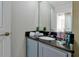 Bathroom features a vanity with a sink and a mirror at 4500 Alberto Cir, Kissimmee, FL 34746