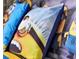 Close-up of a colorful Minions-themed pillow on a bed at 4500 Alberto Cir, Kissimmee, FL 34746