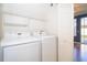 Convenient laundry room with modern washer and dryer at 6274 Bristol Channel Way, Orlando, FL 32829