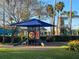 Community playground, featuring slides, canopy cover, and nearby lighthouse waterpark at 6274 Bristol Channel Way, Orlando, FL 32829