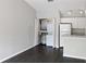 Efficient utility closet complete with washer, dryer, and water heater at 6364 Raleigh St # 1615, Orlando, FL 32835