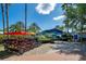 A collection of 4-wheeled bikes sit beside the entrance to the waterpark, promising a fun way to travel at 7404 Oconee St, Reunion, FL 34747