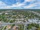 A captivating aerial view of a residential area, showcasing the neighborhood's layout and surrounding landscape at 2829 Aloma Ave, Winter Park, FL 32792