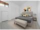 Inviting bedroom featuring a modern bed frame, comfortable bedding, and a cozy ambiance at 1092 E Michigan St # 1, Orlando, FL 32806