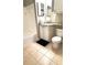 Bathroom view with white cabinets, granite countertop, toilet, and bathtub at 1400 Lake Shadow Cir # 10105, Maitland, FL 32751