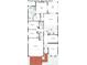 Detailed floorplan showcasing the layout of the home, including bedrooms, bathrooms, kitchen, and living areas at 16781 Meadows St, Clermont, FL 34714