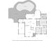 Detailed floor plan showcasing the layout of the house, including the pool and patio areas at 170 Lady Susan Ct, Casselberry, FL 32707