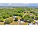 Aerial view of a serene neighborhood with homes nestled amongst mature trees and lush greenery at 245 Country Circle E Dr, Port Orange, FL 32128