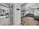 Inviting entryway showcases hardwood floors and leads into the spacious living room at 245 Country Circle E Dr, Port Orange, FL 32128