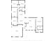 Detailed floor plan showcasing the layout of the home, including room dimensions and garage at 245 Country Circle E Dr, Port Orange, FL 32128