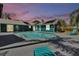 Backyard pool surrounded by mature landscaping and a patio perfect for entertaining at 245 Country Circle E Dr, Port Orange, FL 32128