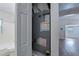 Hall utility closet area featuring modern HVAC system at 4121 Caywood Cir, Orlando, FL 32810