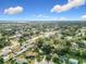Expansive aerial view of the neighborhood showcasing lush greenery and clear blue skies with scattered clouds at 444 Sunnyview Cir, Orlando, FL 32810