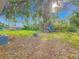 Expansive backyard features lush greenery and natural shade, offering privacy and outdoor enjoyment at 444 Sunnyview Cir, Orlando, FL 32810