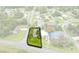 A neighborhood is highlighted, surrounded by green lawns, mature trees, and nearby community homes at 6305 Bass Hwy, St Cloud, FL 34771