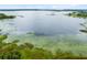 Stunning aerial view of a tranquil lake showcasing its vastness and natural beauty at 6305 Bass Hwy, St Cloud, FL 34771