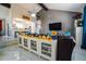 Bright living space with views to the kitchen, modern furniture and an open layout at 140 Pinesong Dr, Casselberry, FL 32707