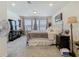 This relaxing main bedroom offers plush carpet and plenty of natural light at 14432 Orchid Island Dr, Orlando, FL 32827