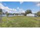 Spacious backyard featuring a large grassy area, mature trees, and partial fencing at 18302 15Th Ave, Orlando, FL 32833