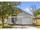 Charming single-story home with a well-maintained lawn and attached one-car garage on a sunny day at 205 Twisting Trl, Orlando, FL 32825