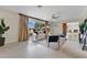 Elegant living room featuring modern decor, a large window, and cozy seating at 3107 Troy Dr, Orlando, FL 32806