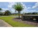 Beautiful sign for the community athletic fields at 3616 Deer Oak Cir, Oviedo, FL 32766