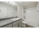 Bathroom features include granite countertop, tub and shower at 442 Big Black Pl, Kissimmee, FL 34759