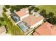 Aerial view of residences featuring private screened-in pools, offering relaxed outdoor living at 6008 Golden Dewdrop Trl, Windermere, FL 34786
