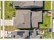 Aerial view showcases the property's layout and landscaping within a Gathering-friendly neighborhood at 7633 Agrigento St, Clermont, FL 34714