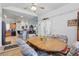 Open concept dining area adjacent to kitchen, offering a great space for entertaining and Gathering meals at 20705 Nettleton St, Orlando, FL 32833