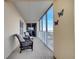 Inviting balcony with patio seating and a stunning water view at 225 W Seminole Blvd # 409, Sanford, FL 32771