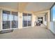 Expansive covered balcony with beautiful waterfront vista at 225 W Seminole Blvd # 409, Sanford, FL 32771