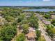 Aerial view of a neighborhood with lake views at 2617 S Marshall Ave, Sanford, FL 32773