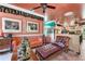 Living room featuring luxurious seating, detailed decor, and an open layout at 3149 Scrub Oak Trl, Oviedo, FL 32765