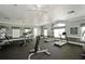 Fitness center equipped with treadmills, weights, and ample space for exercise at 404 Summit Ridge Pl # 110, Longwood, FL 32779