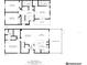 Detailed floor plan of the home showing the layout of the bedrooms, living areas, and bathrooms at 4720 Hemingway House St, Kissimmee, FL 34746