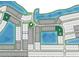 Community map featuring water features, roads, and available lots for new homes at 4747 Cloister St, Kissimmee, FL 34758