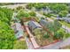 Aerial view of the property's layout and location at 712 Baffie Ave, Winter Park, FL 32789