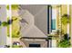 Birds eye view of a home and the backyard with a private pool, patio and landscaping at 8384 Ludington Cir, Orlando, FL 32836