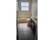 Bright bathroom features a single sink vanity, ceramic tile floors, and shower-tub combo at 8500 Palm Harbour Dr, Kissimmee, FL 34747