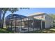 A refreshing private pool with screened enclosure, ideal for enjoying outdoor living and entertaining at 8500 Palm Harbour Dr, Kissimmee, FL 34747
