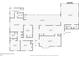 Detailed floor plan of a home featuring a primary bedroom, bedrooms, living room, kitchen and screened patio at 9676 Wild Oak Dr, Windermere, FL 34786