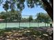 Community tennis courts surrounded by lush greenery and mature trees offering a shaded playing experience at 9676 Wild Oak Dr, Windermere, FL 34786