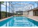 Enclosed pool offers a peaceful retreat, perfect for relaxation and entertaining Gathering and friends at 10176 Hart Branch Cir, Orlando, FL 32832